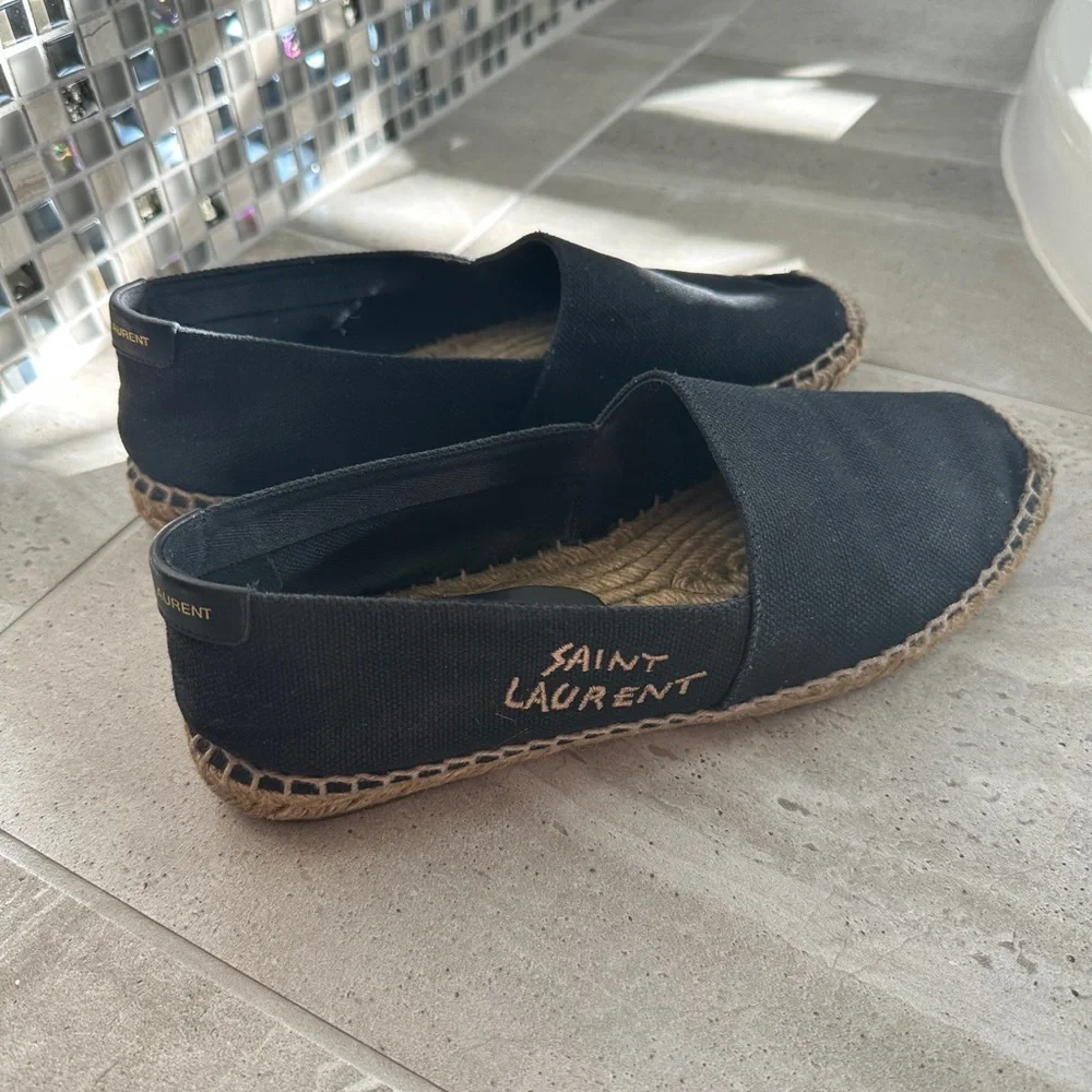 Saint Laurent woven espadrilles - Picture 2 of 5